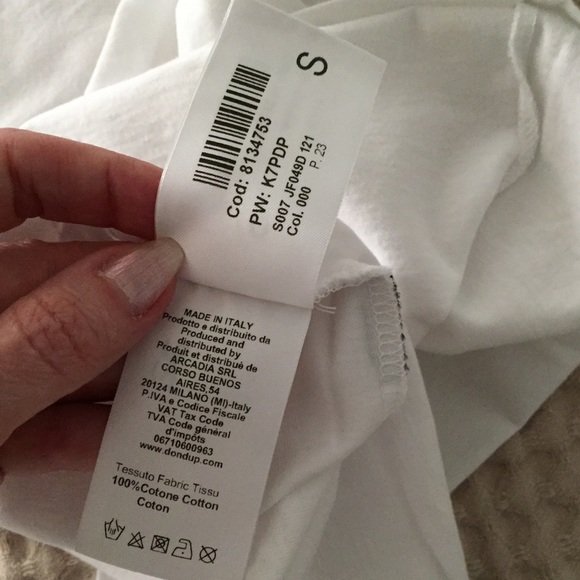 🆕 Dondup Logo T-shirt - Picture 8 of 10